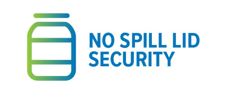 No spill lid security